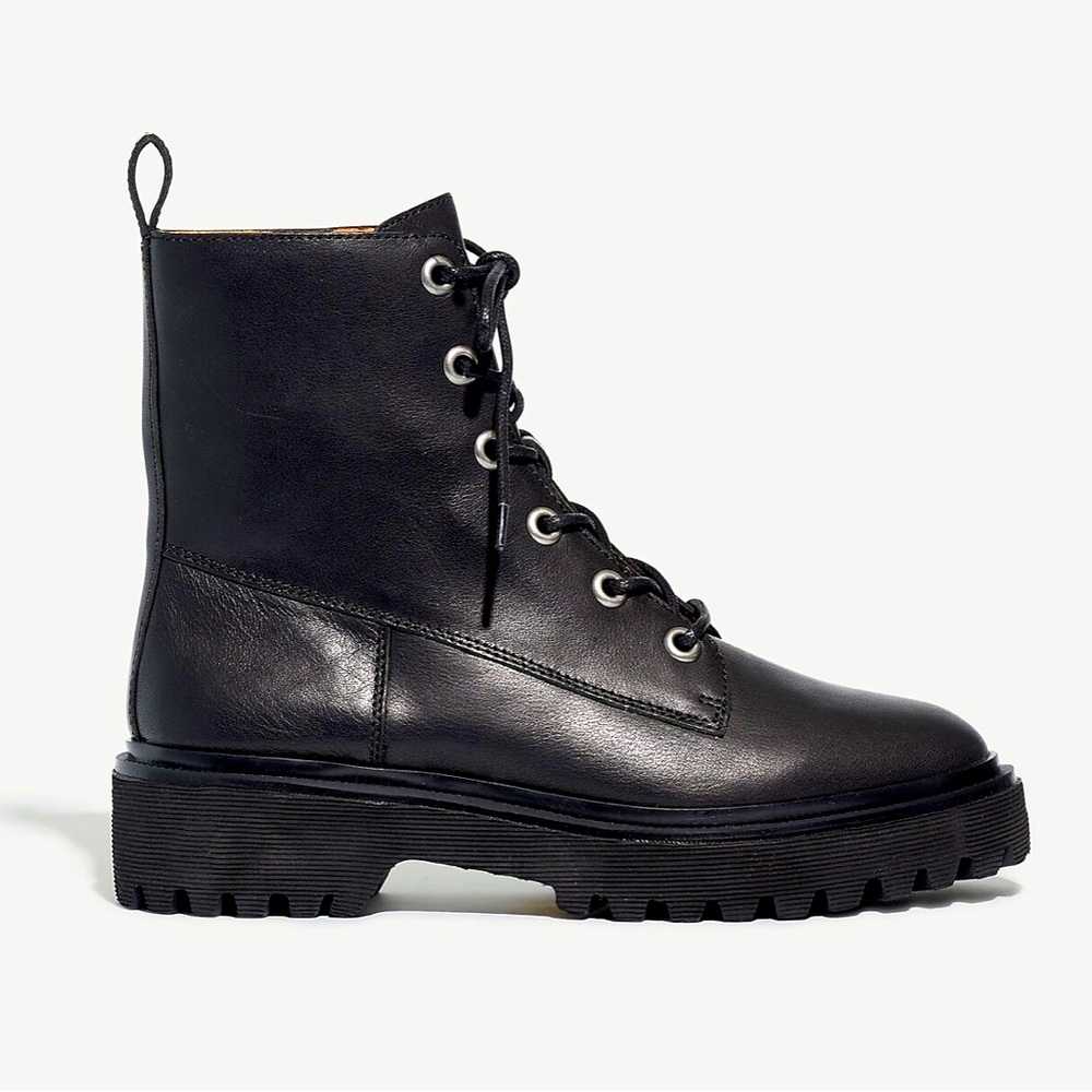 MADEWELL The Rayna Leather Boots NWT - Picture 2 of 10